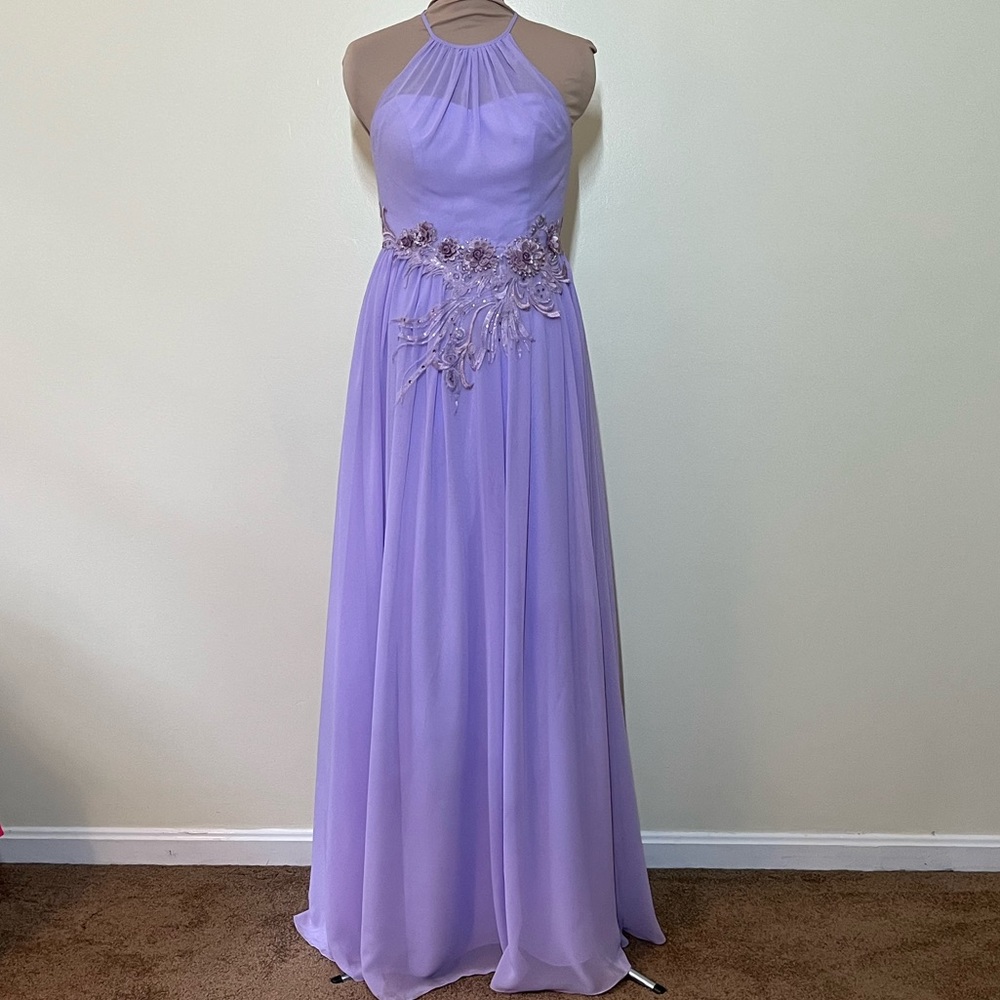 Customized Lavender Azazie Gown